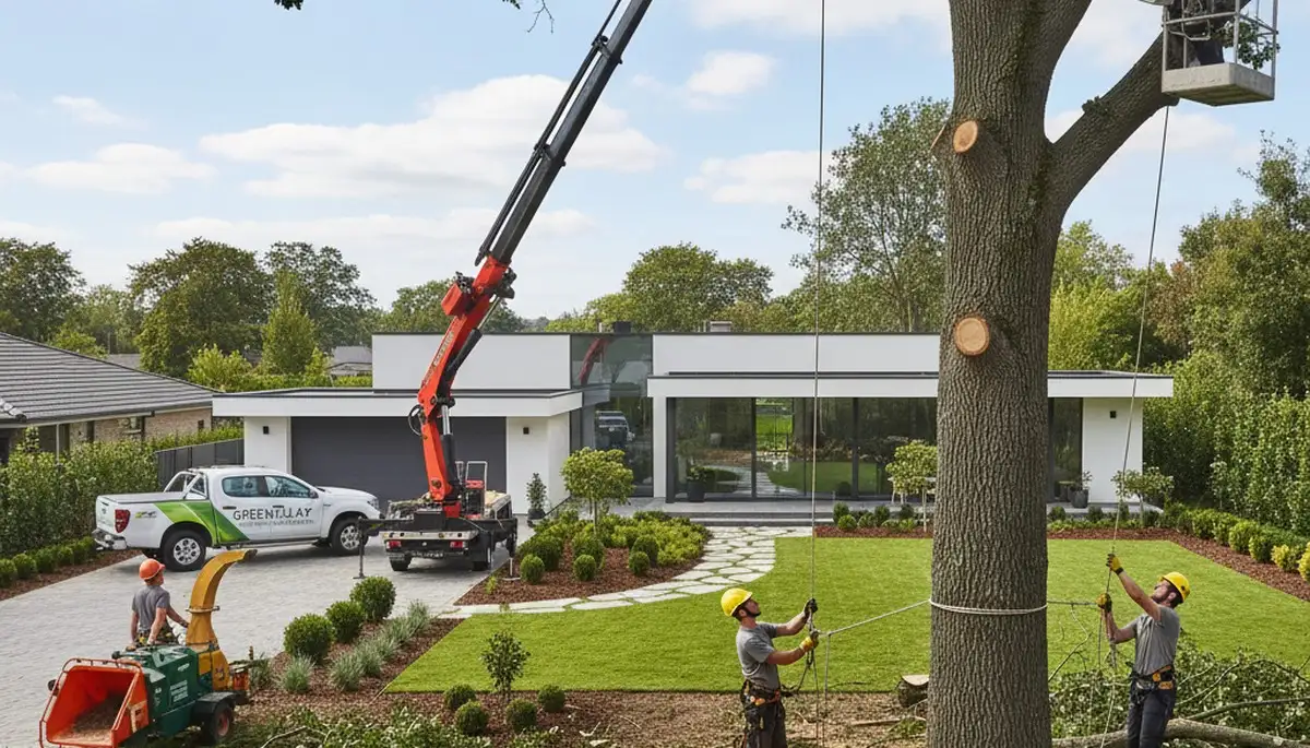 Professional landscaping and tree removal in Greenville, NC by ChopRop Tree experts