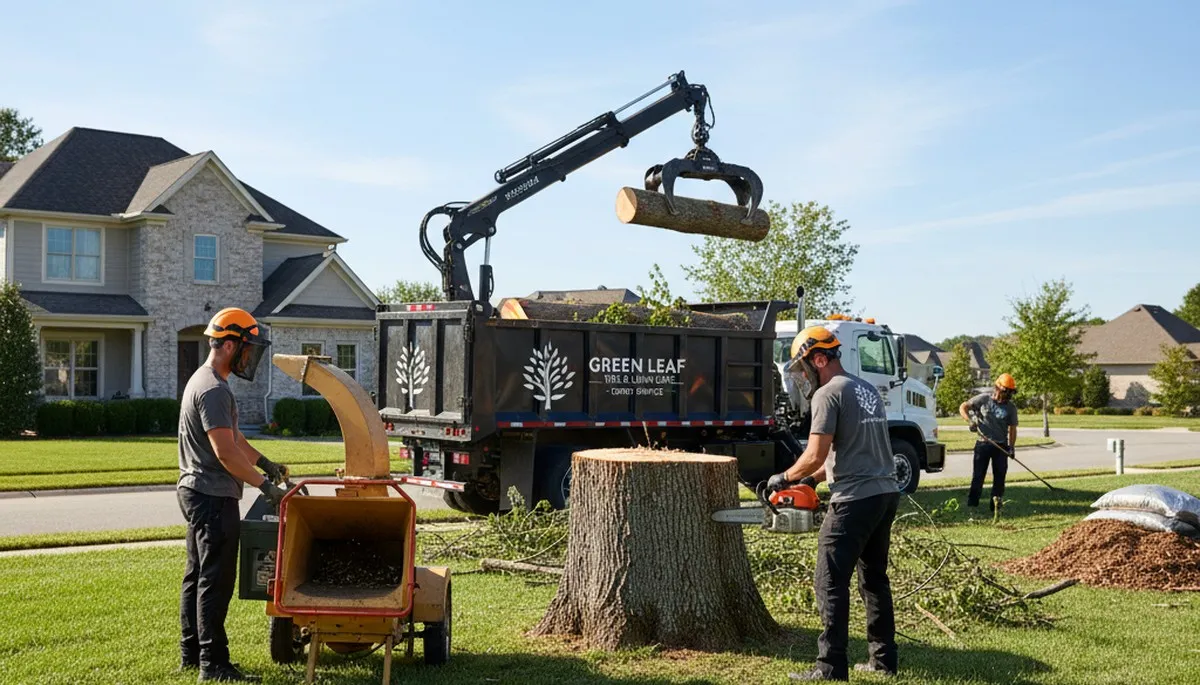 Professional lawn care service in Greenville NC with expert mowing and yard maintenance