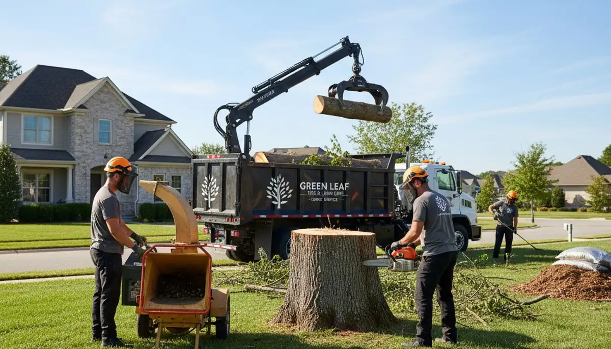 Professional lawn care service in Greenville NC with expert mowing and yard maintenance