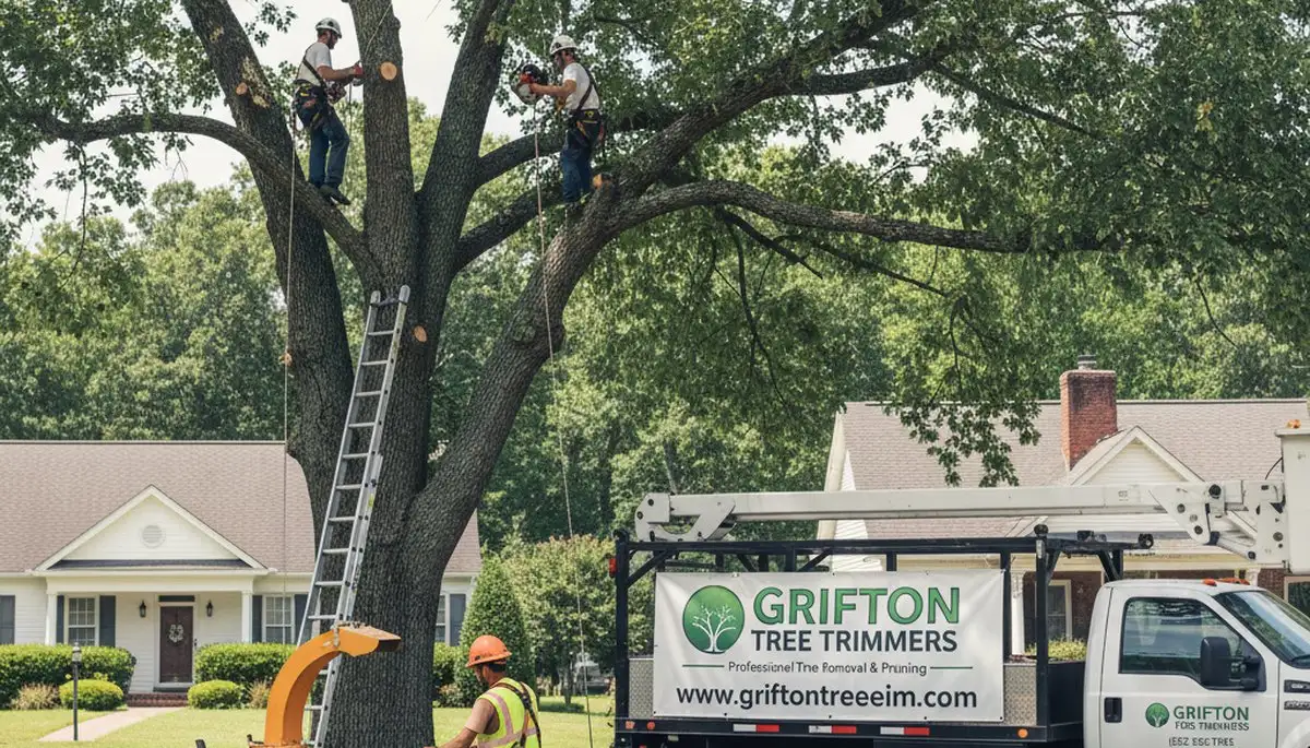 Professional tree removal service in Greenville, NC by local certified arborists