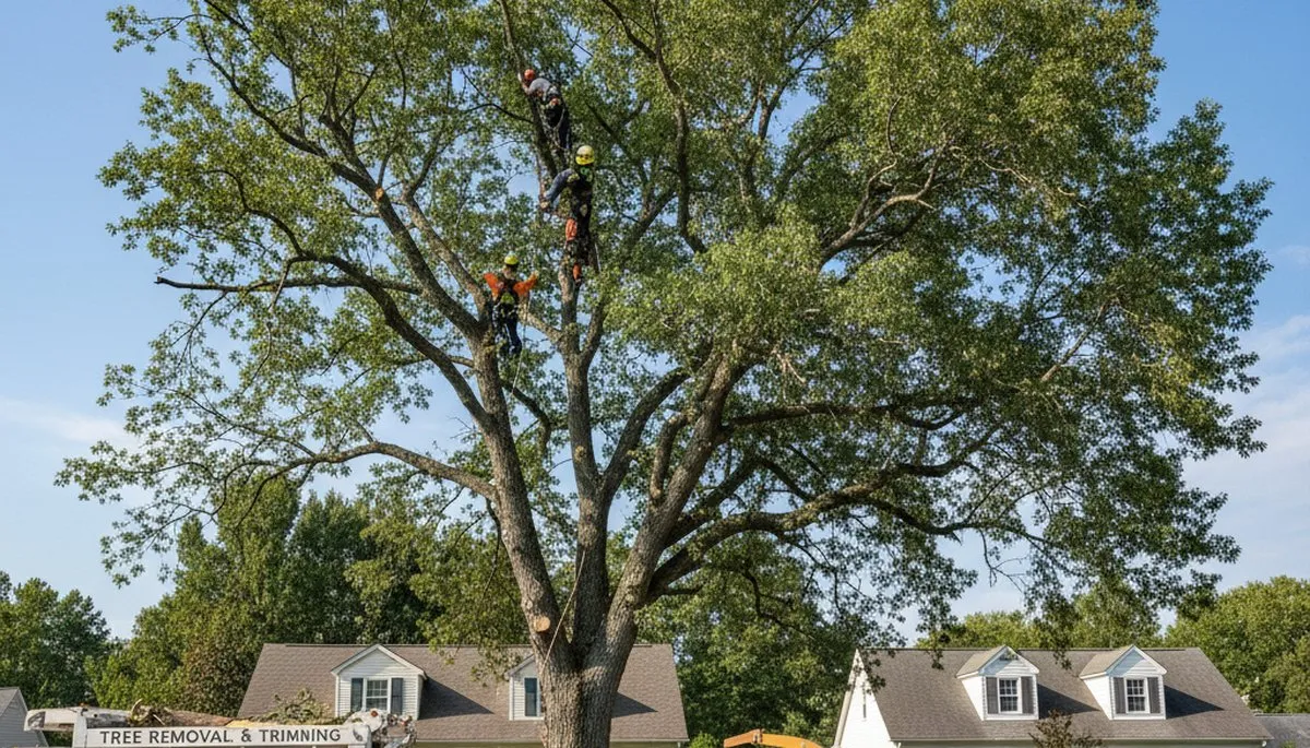 Professional tree removal service in Greenville NC by certified arborists at Tree Trimming Greenville NC