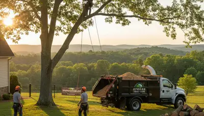 Professional tree removal service in Greenville NC by certified arborists at Tree Trimming Greenville NC